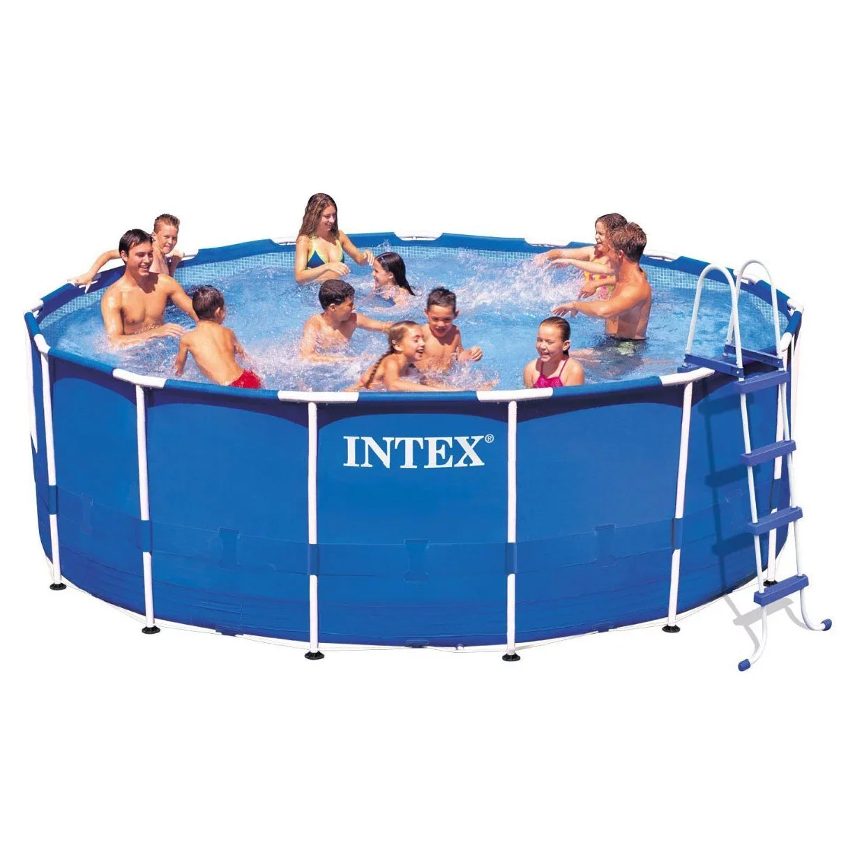 Intex Metal Frame Pool Set, 15-Feet by 48-Inch (Older Model)