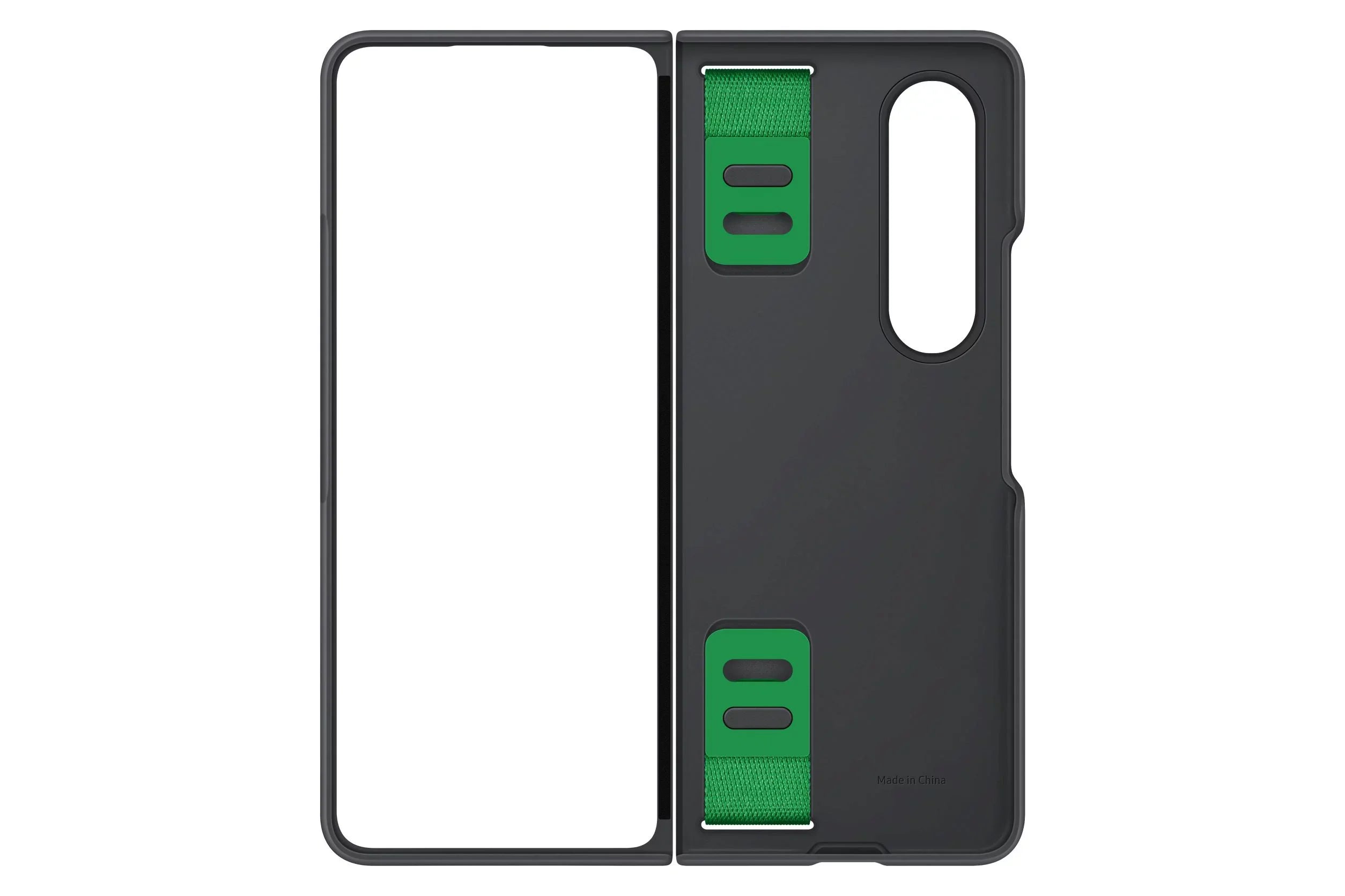 Samsung Galaxy  Fold4 Silicone Grip Case, Black