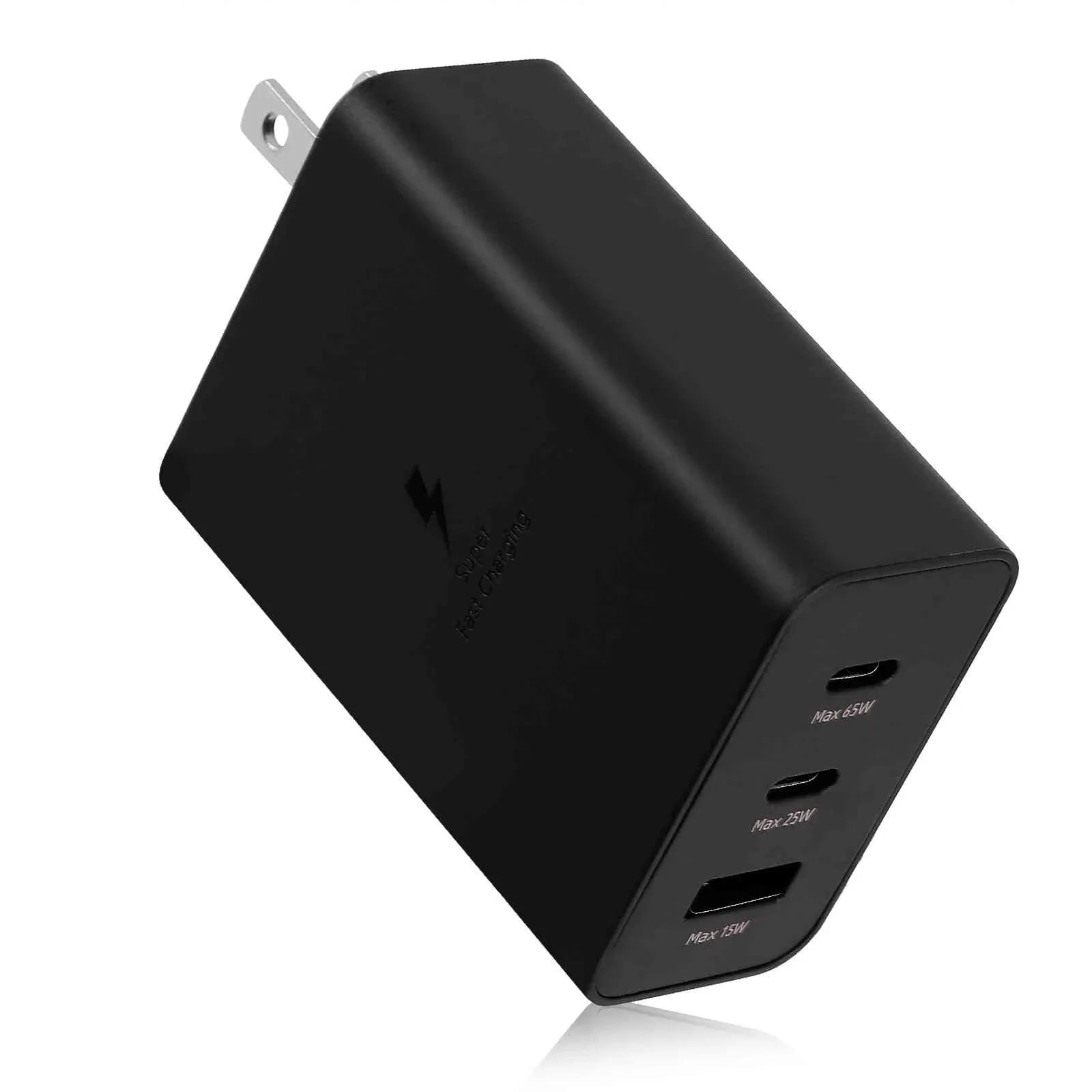 65W Fast Travel Charger with 3 Ports -  & Dual - High-Speed Charging for  Blade  5G/Axon 20 5G Extreme/Axon 20 5G/nubia Red Magic 5S/nubia Red Magic 5G Lite iPhone, Samsung Galaxy