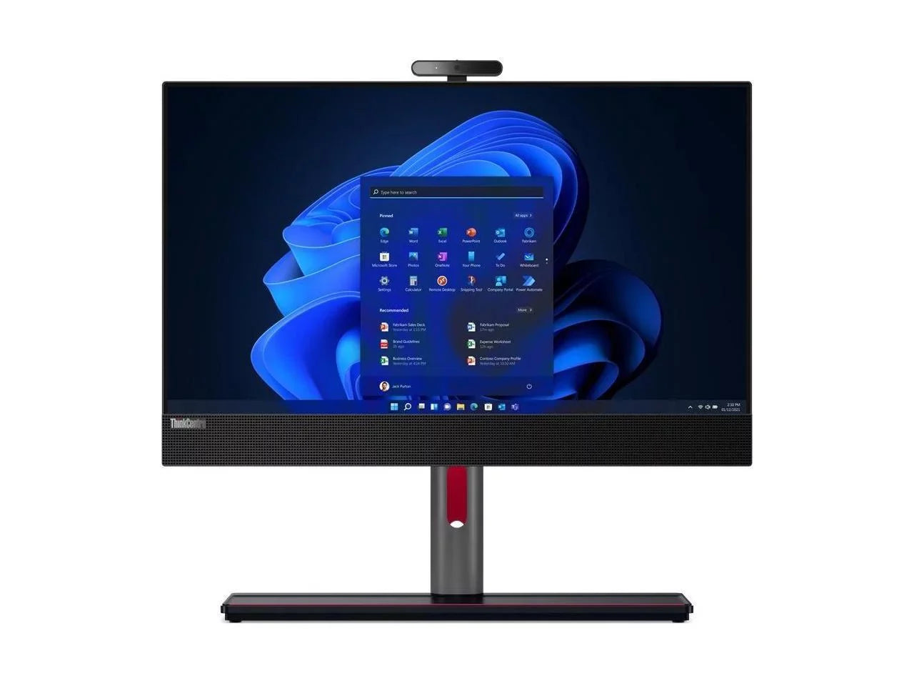 Lenovo ThinkCentre M90a Gen 3 11VF0063US All-in-One Computer - Intel Core i5 12th Gen i5-12500 Hexa-core (6 Core) 3 GHz - 8     - 256  .2  Express NVMe 4.0 x4  - 23.8" Full