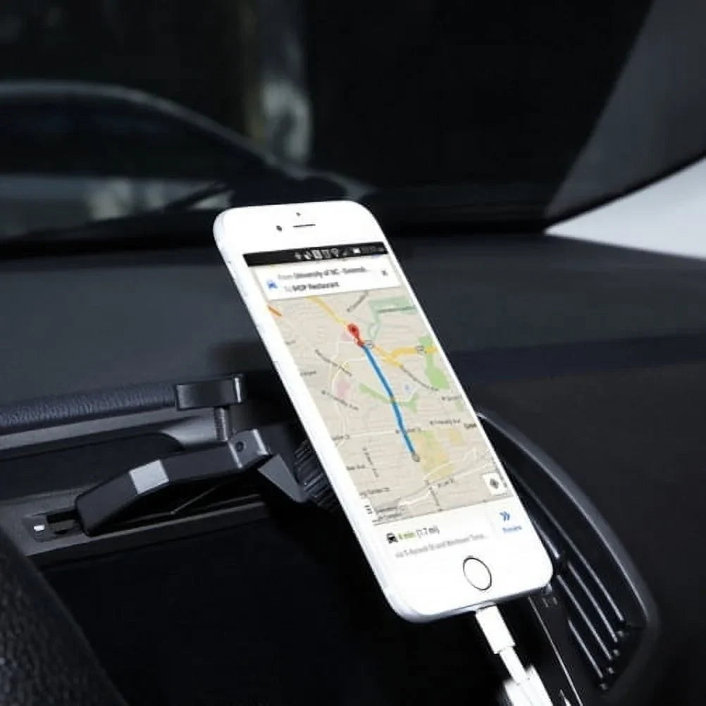 Slot Car Mount for Motorola Moto  (2020) Phone - Magnetic Holder Swivel Dock Strong Grip  Player Slot Strong Magnets