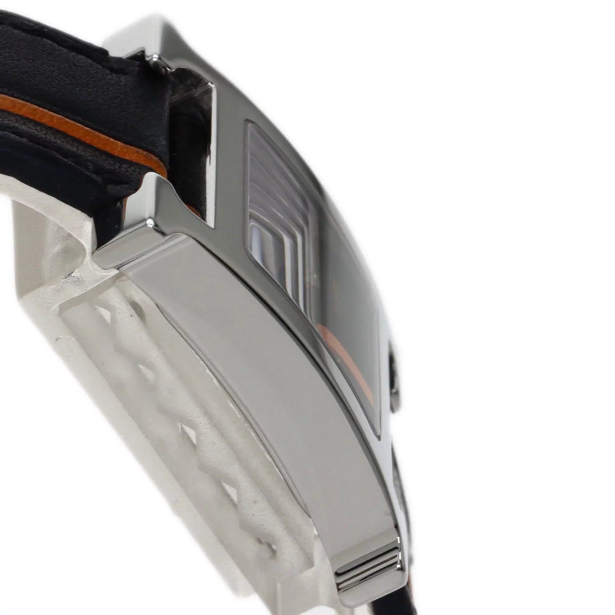 Pre-Owned Hermes .210  Watch Wristwatch Stainless Steel/Leather Women's  (Good)