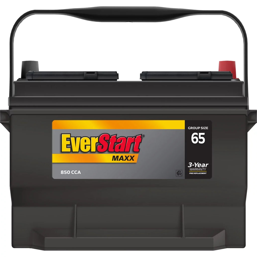 EverStart Maxx Lead Acid Automotive Battery, Group Size 65 12 Volt 850