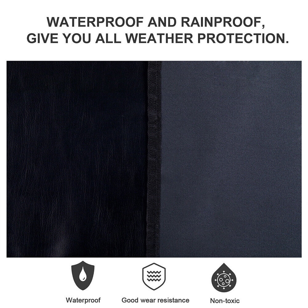 Jahyshow Leather Top Sunshade Protection for Jeep Wrangler   07-18 - Experience Unmatched Sun Protection