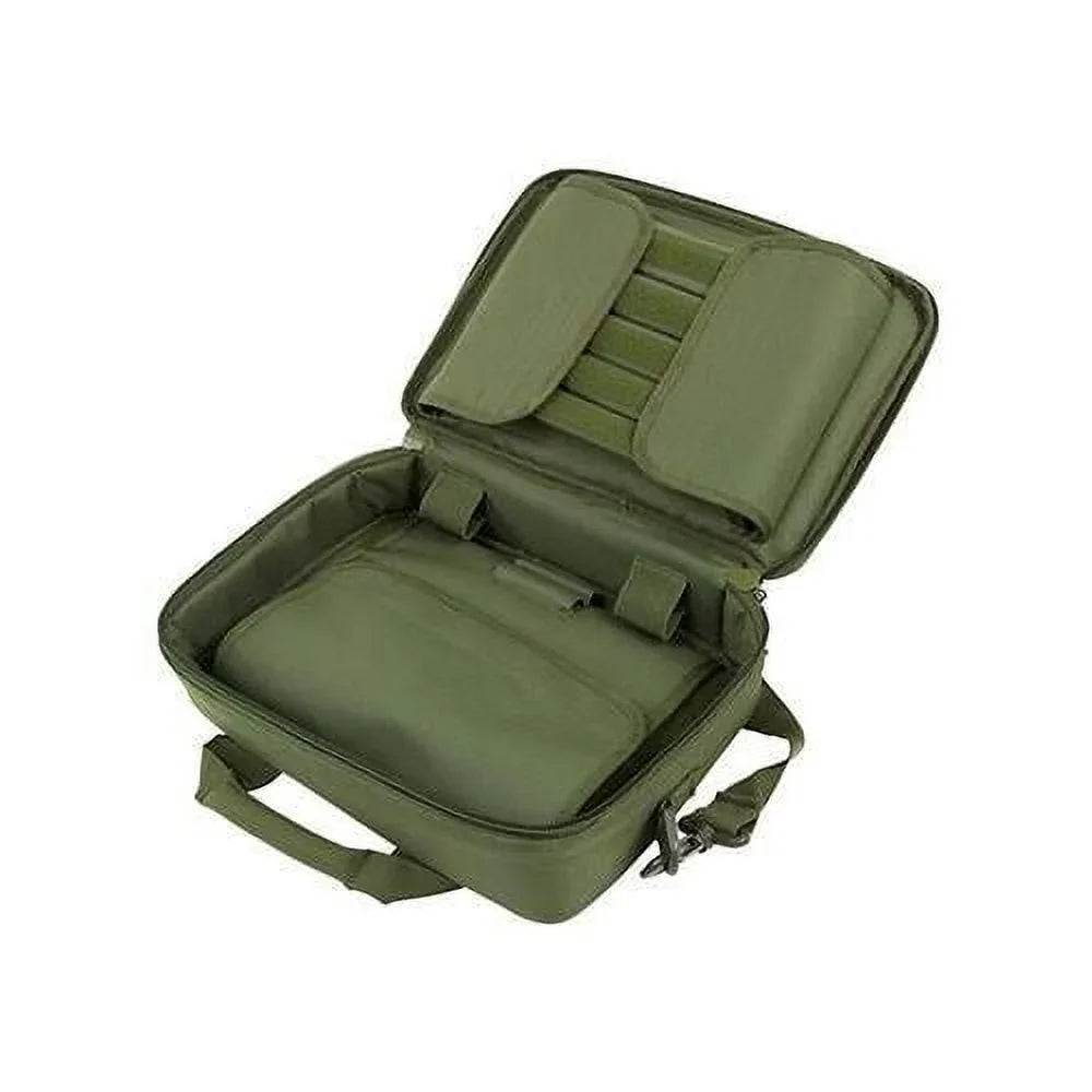 NCStar  Double Pistol Range Bag Green