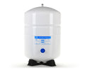 '-122- Hydronix 3.2 Gallon Stainless Steel Reverse Osmosis Storage Water Tank, Small Size - White, 1/4" Port