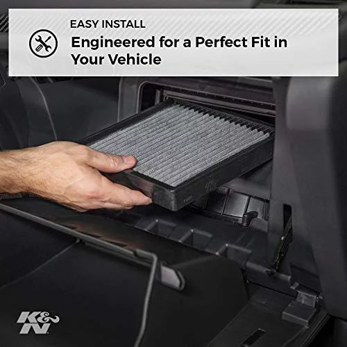& Cabin Air Filter: Washable and Reusable: Designed For Select 2008-2018 Dodge/Chrysler (Grand Caravan, Town & Country Van, Cargo Van) Vehicle Models,