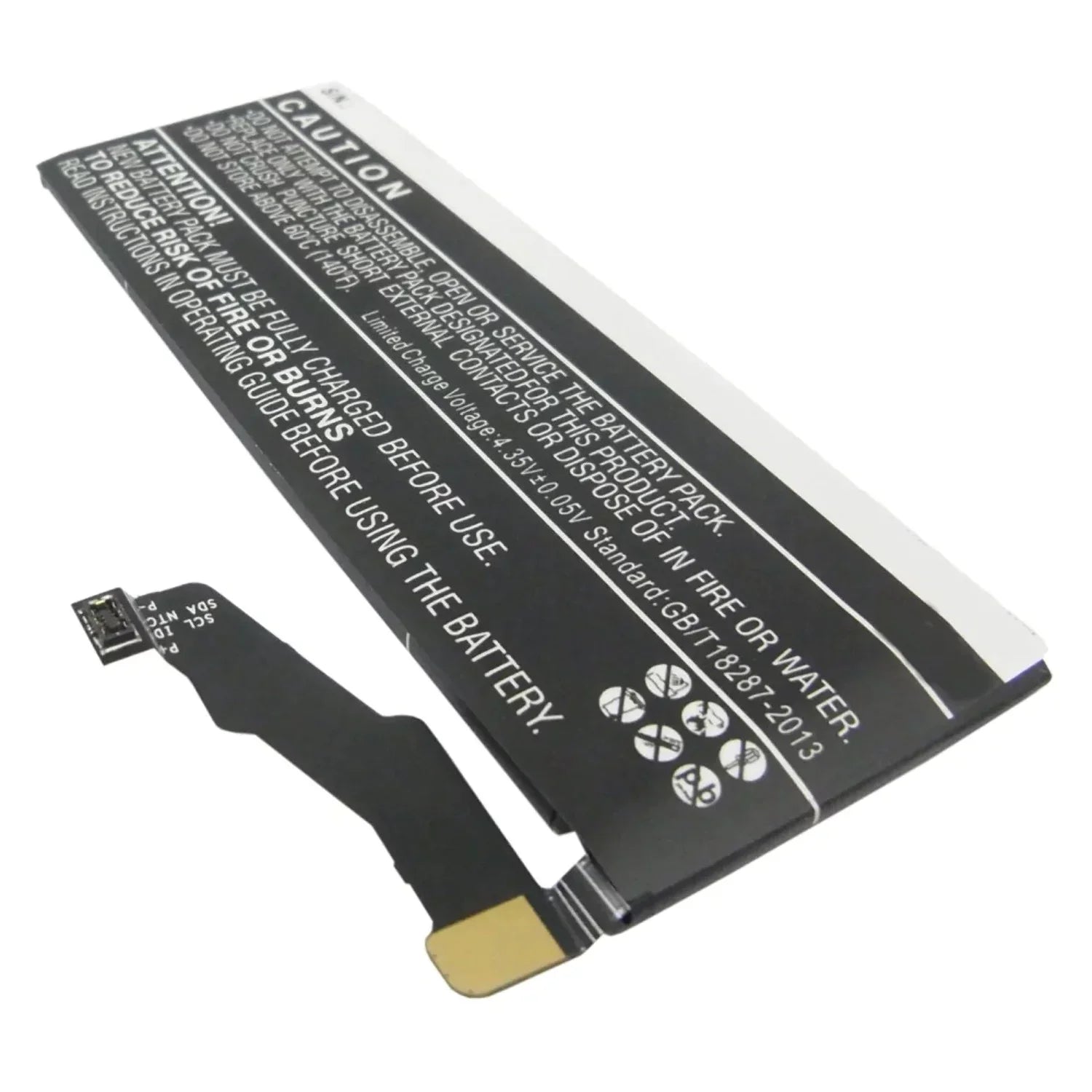 Batteries  Accessories -- Cell Phone Battery - Li-Pol, 3.8V, 2400 mAh, Ultra High Capacity Battery - Replacement for Amazon 58-000057 Battery