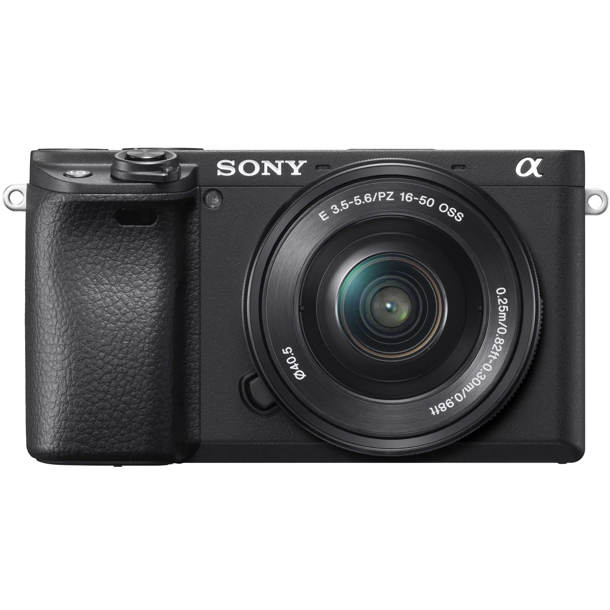 Sony a6400 4K Mirrorless Camera -6400L/ (Black) with 16-50mm f/3.5-5.6  Lens Kit + 0.43x Wide Angle and 2.2X Telephoto Lens Deco Gear Case Filter Set & Extra Battery Power Editing Bundle