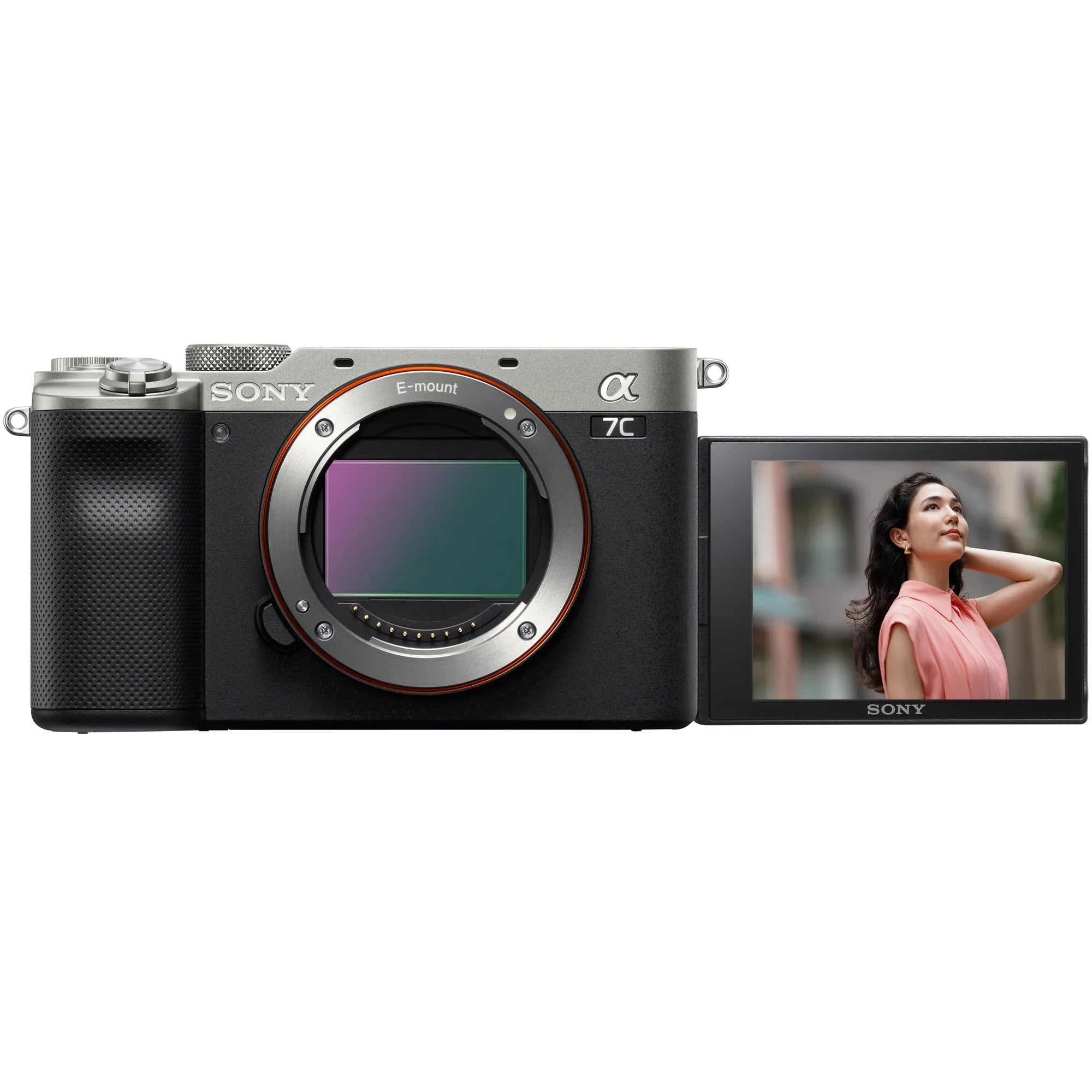 Sony a7C Mirrorless Full Frame Camera Body with Sony  24-105mm    Zoom Lens  Silver / Bundle with Deco Gear Photography Backpack Case , Software and Accessories