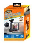 New Armor All Universal 4 inch  1080P  Dual-Lens Dash Camera, -sensor Detects Motion and Accidents, Two Cameras, Micro- Card Slot