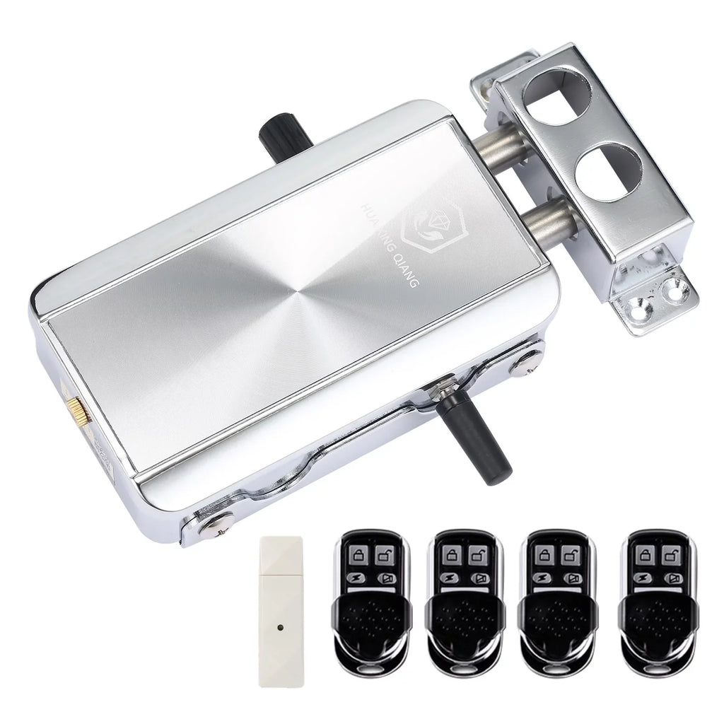 Door Lock,Deadbolt Apartment Lock -theft Deadbolt Remote Keyless Lock Door Lock Kit Ewelink Remote Siuke Simbae Remote Less Lock Wifi Buzhi