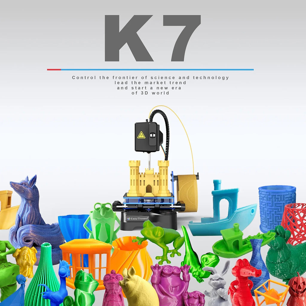 moobody 3D Printer,Size No Heated Pla Sample Education With Tf Pla Print Size No 3d Printer One-key With Tf Heated Bed One-key No Heated Bed Tf Pla Sample Kids 100x100x100mm Print Mizuh Rookin Hine