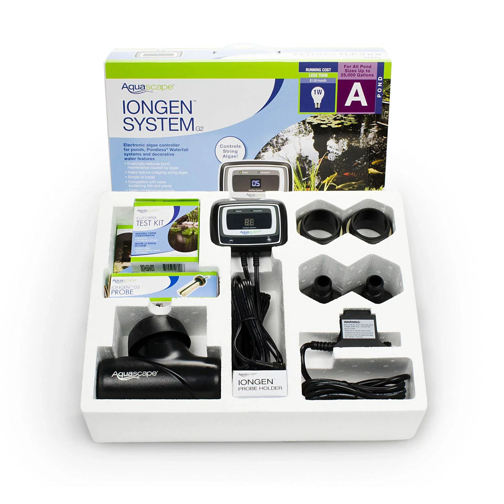 Aquascape 95027 IonGen  Natural Chemical Free Auto Pond Algae Control System