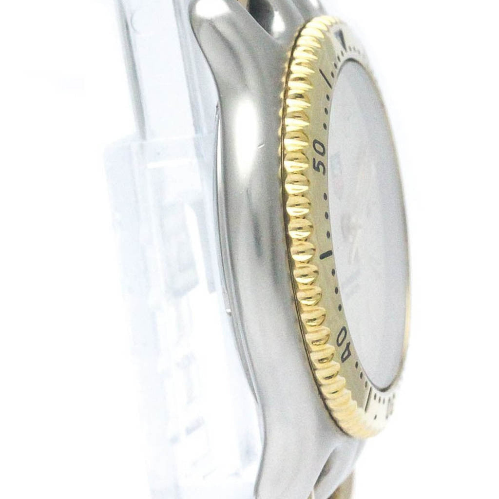 Pre-Owned Polished   Sel 200M Gold Plated Steel Mid Size Watch .713  (Good)