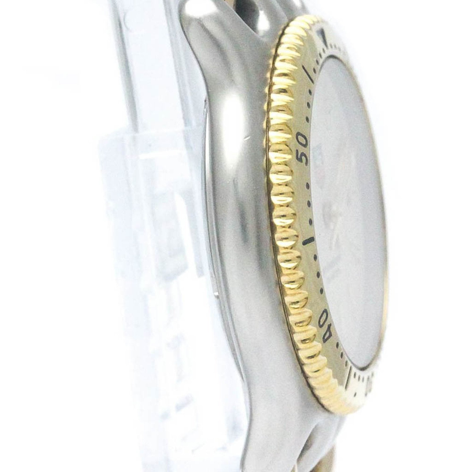 Pre-Owned Polished   Sel 200M Gold Plated Steel Mid Size Watch .713  (Good)