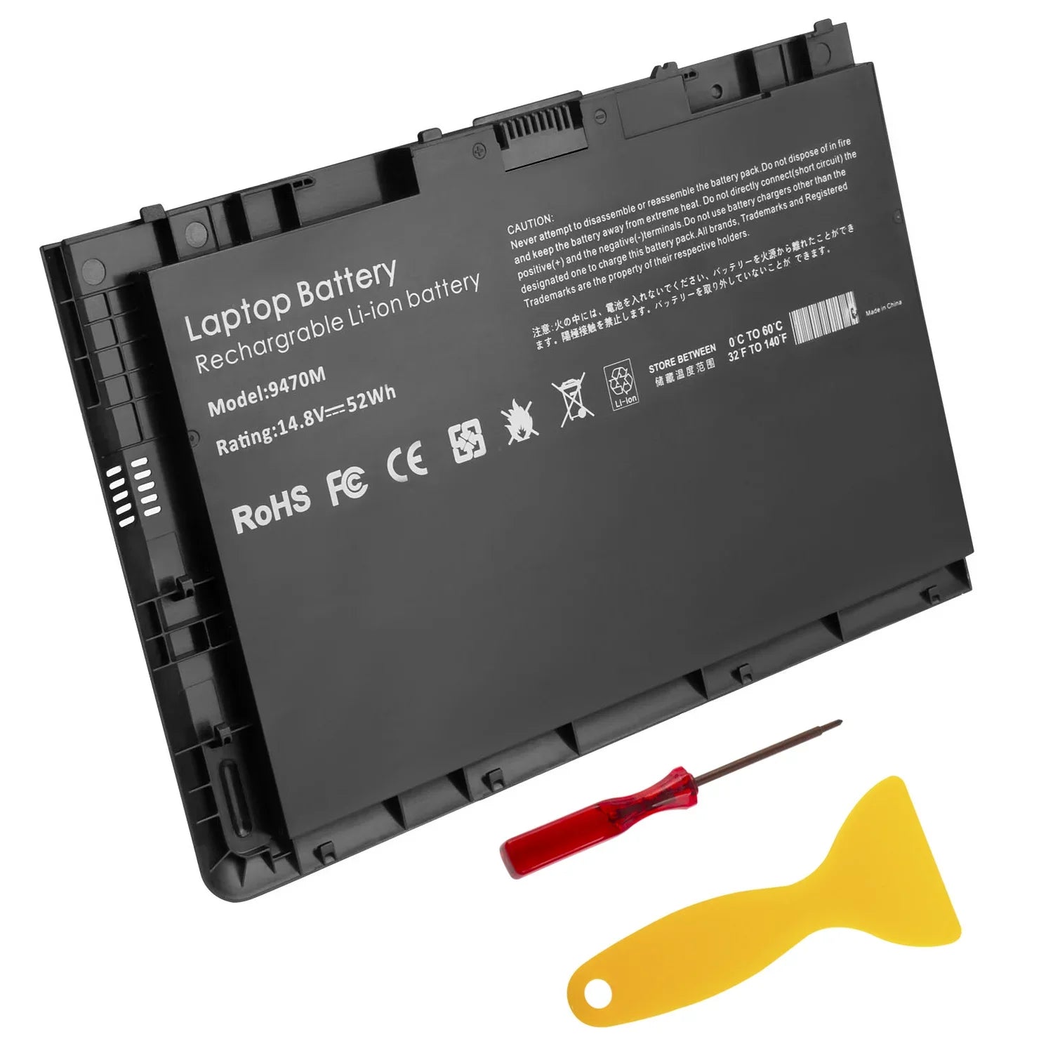 Battery For   EliteBook Folio 9480m Ultrabook