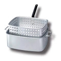 King Kooker  Aluminum Rectangular Frying Pan and Basket, 15 Quart Capacity