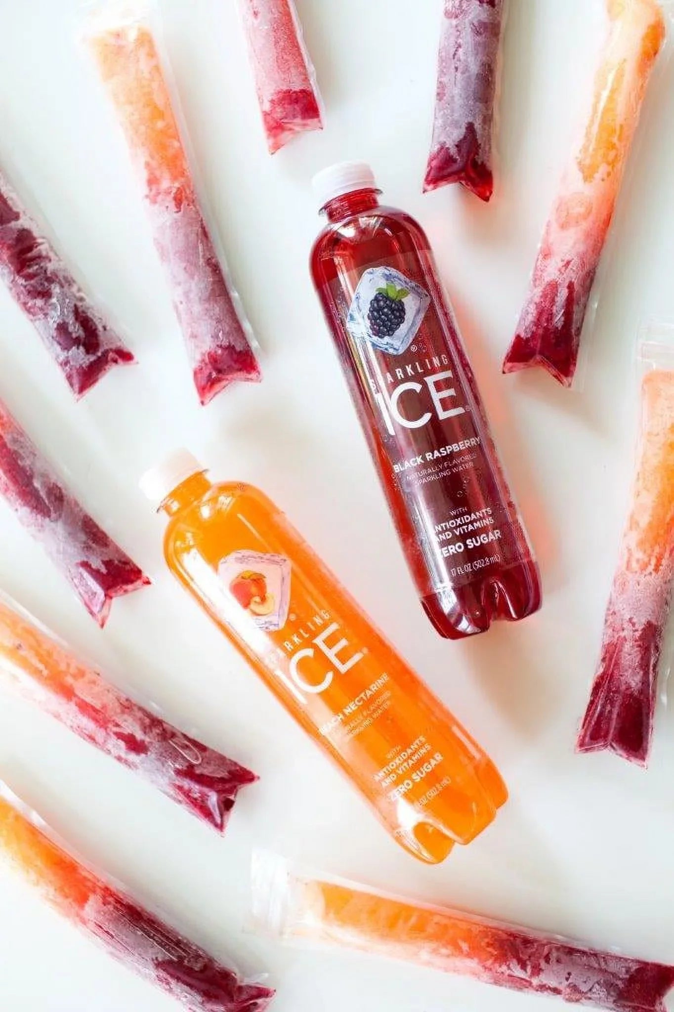 Sparkling Ice® Naturally Flavored Sparkling Water, Peach Nectarine 17 Fl Oz, (Pack of 12)