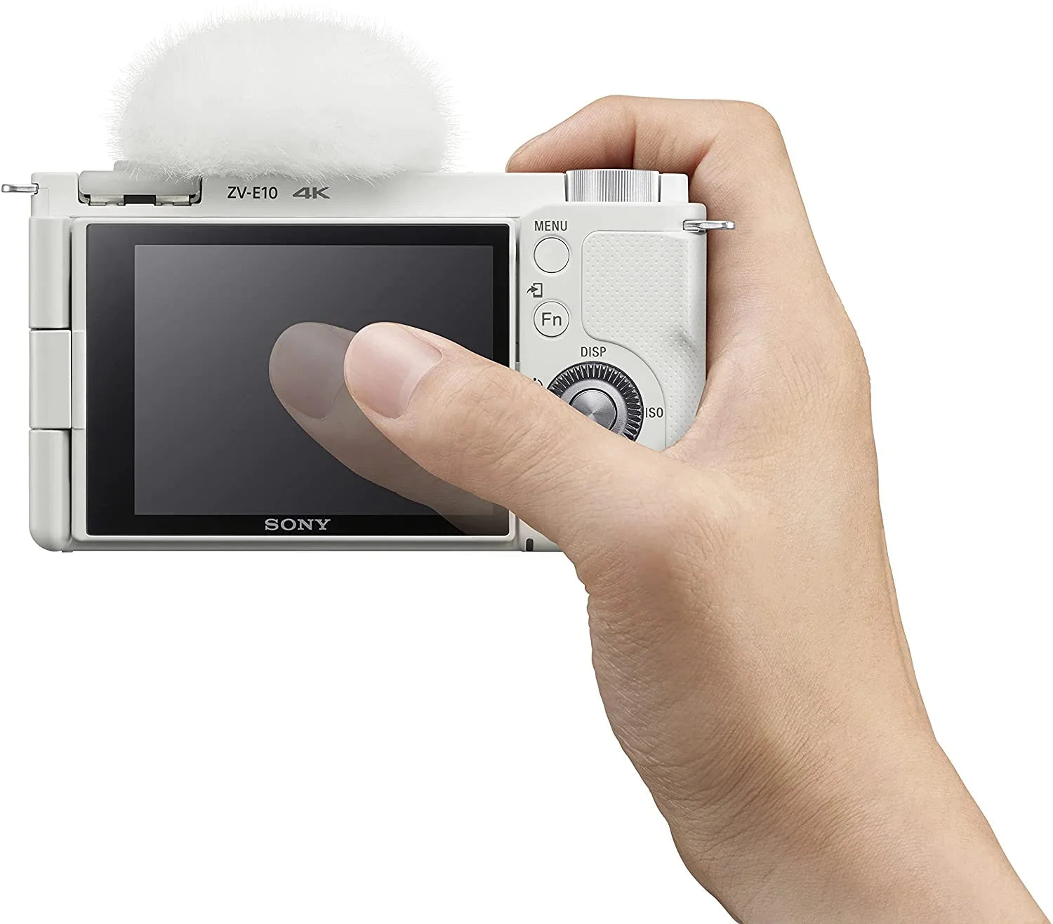 Sony  Alpha - - - Interchangeable Lens Mirrorless Vlog Camera Kit - White