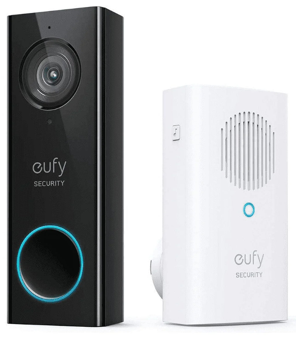 Open Box Eufy Security Wi-Fi Video Doorbell, 2K Resolution Wires Doorbell
