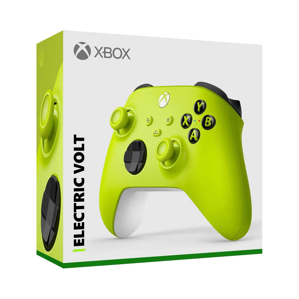 Microsoft Xbox Series  512GB Digital Console with Extra Wireless Controller - Electric Volt - Powerpack Battery/Charge Cable Bundle with Microfiber Cleaning Cloth