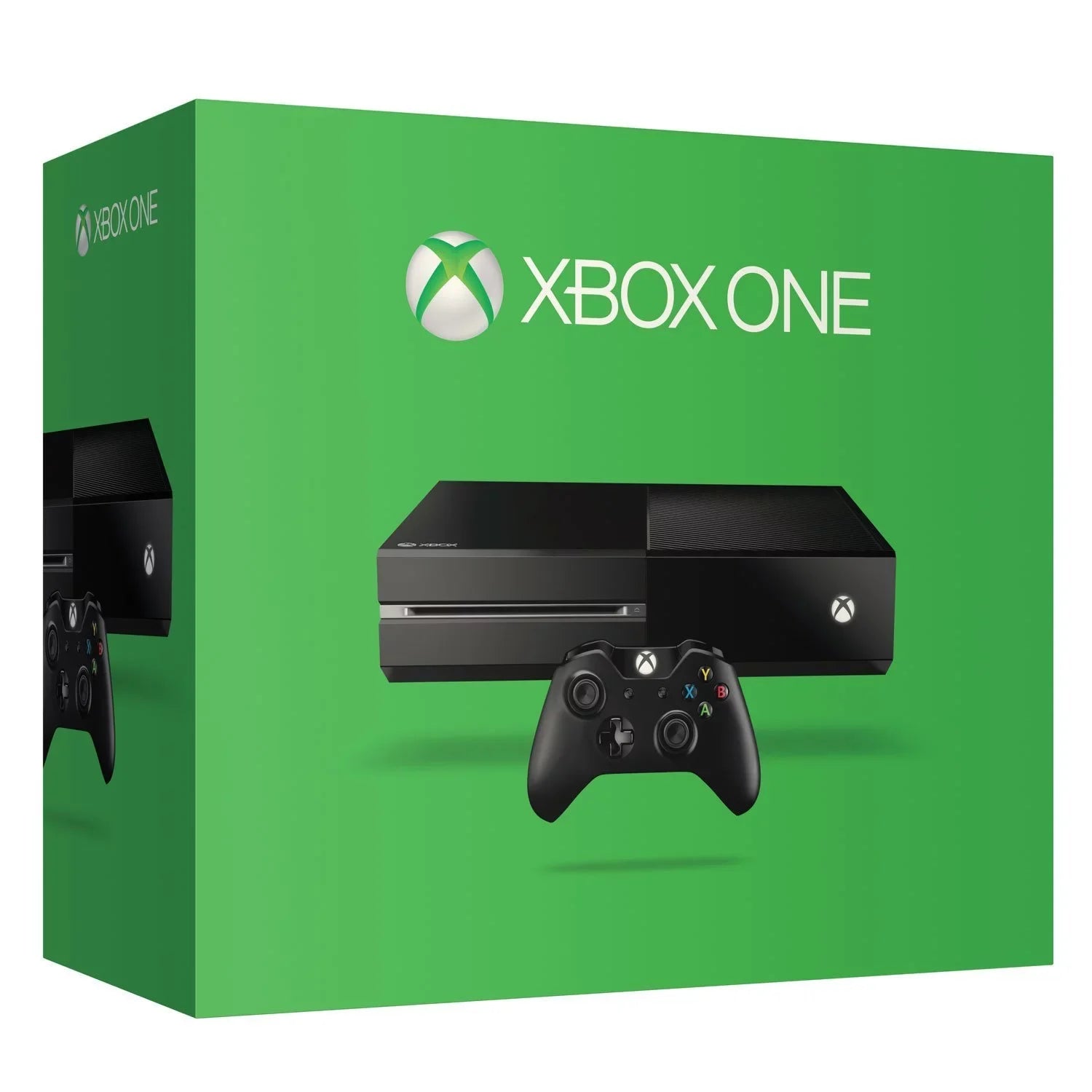 Microsoft Xbox One Original 500GB Gaming Console Black Headset 2 Controller Included With Spider-Man Game   Bundle Like New