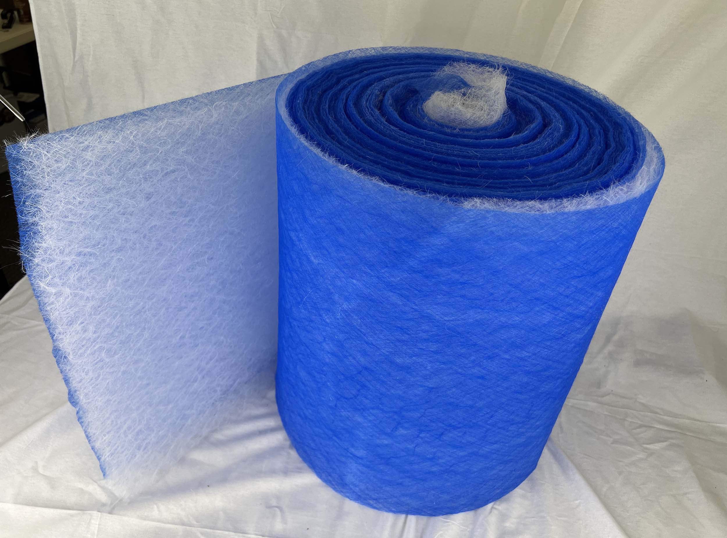 wioboy Paint Booth Exhaust Filter Roll, 25"x 300 ft, Spray Booth Filter, Fiberglass Paint Arrestor(18 Gram)