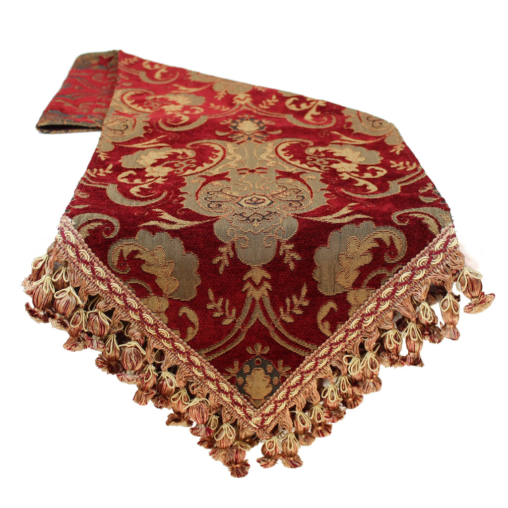Sherry Kline  China Art Red Luxury Table Runner