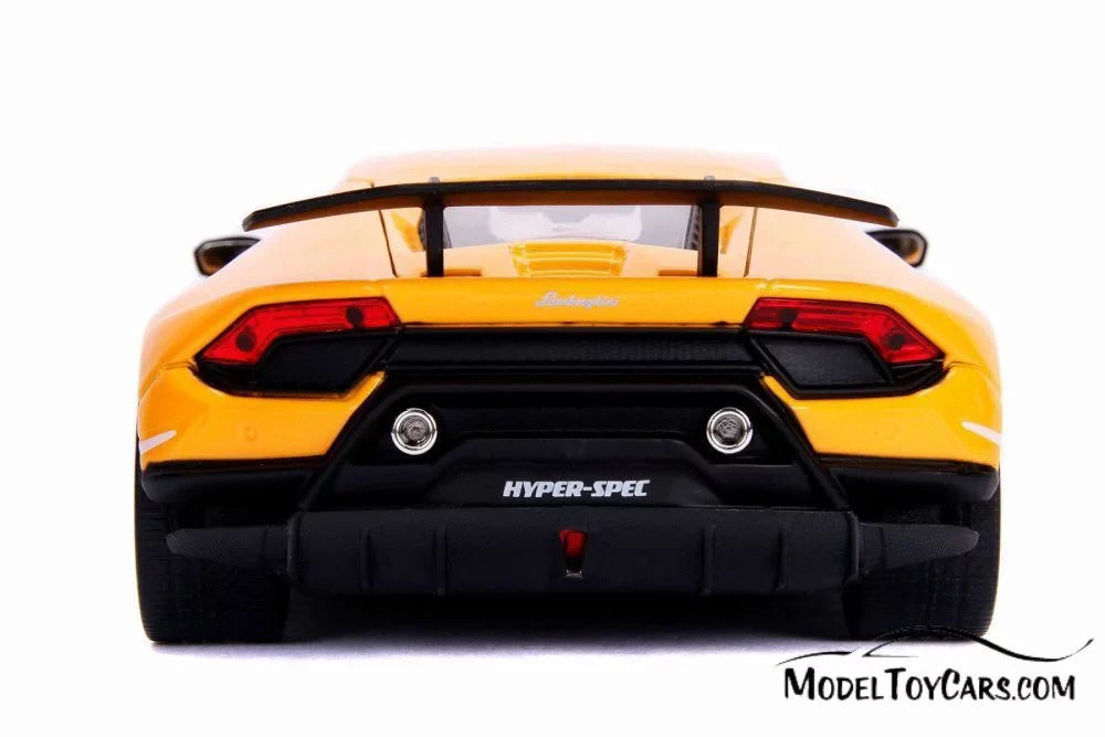 2017 Lamborghini Huracan Performante Hard Top, Yellow - Jada 99996DP1 - 1/24 Scale Diecast Model Toy Car (Brand New but  )