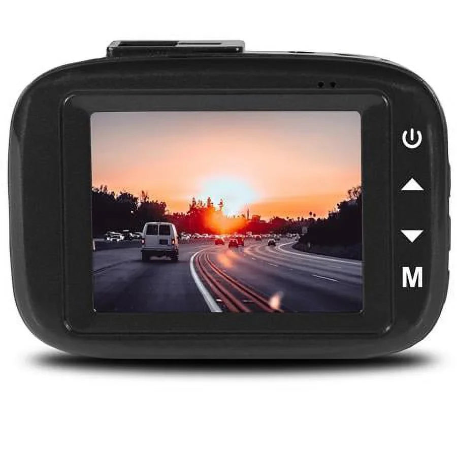 Full  12MP 2.2"  Screen Dash Cam, Black