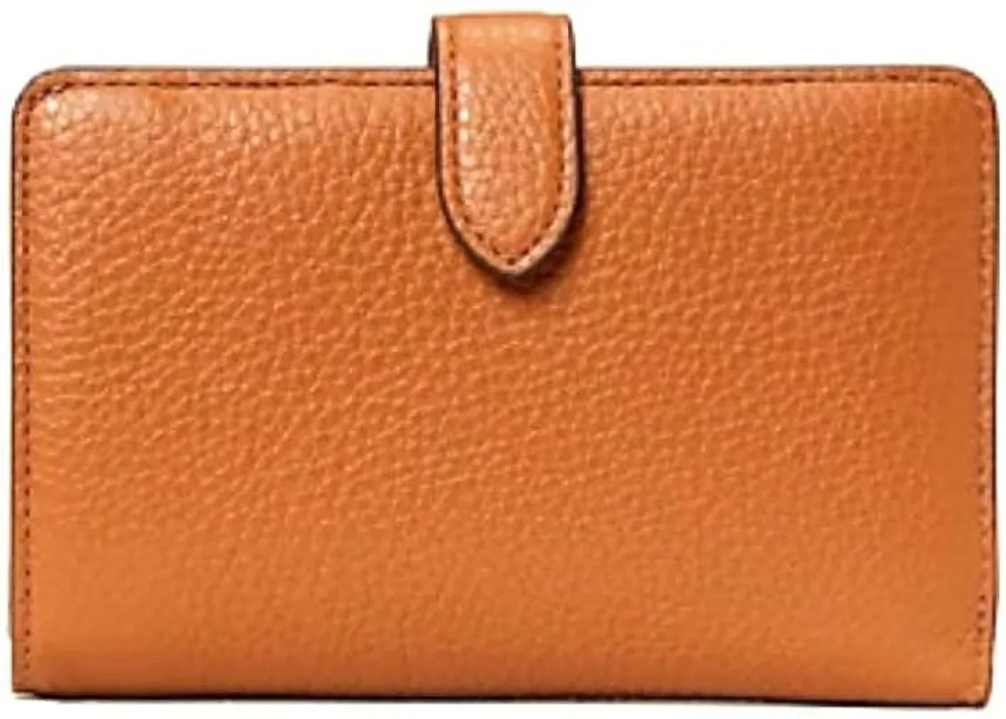 Kate Spade New York Leila Medium Compact Bifold Wallet Leather Warm Gingerbread