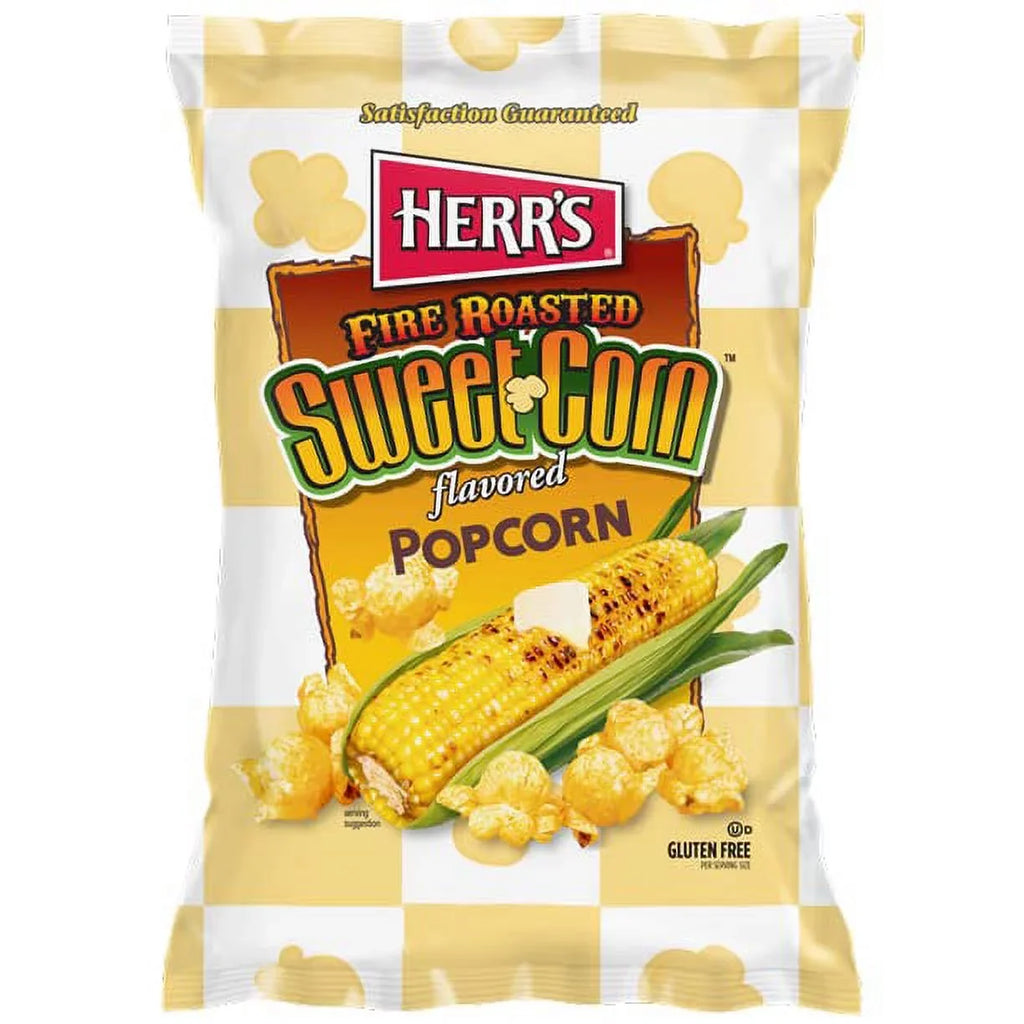 Herr's Fire Roasted Sweet Corn Popcorn 25 Grams   30