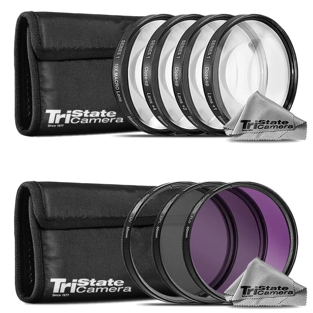 Olympus .Zuiko Digital  75-300mm f/4.8-6.7  Lens+13 Piece Filter & More- 64GB Accessory Kit