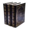 Bellagio-Italia Persian Book Box - / Storage Binder - 144 Capacity Storage Organizer for DVDs, CDs, Blu Rays, & Video Games - Acid-Free Binder Organizer Sheets - 3 Pack