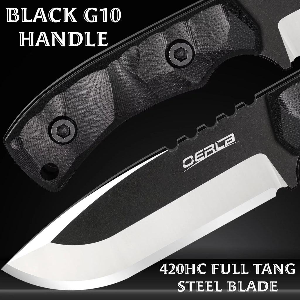 '-0014 Fixed Blade Knife Full Tang Outdoor Camping Hunting Survival Knife