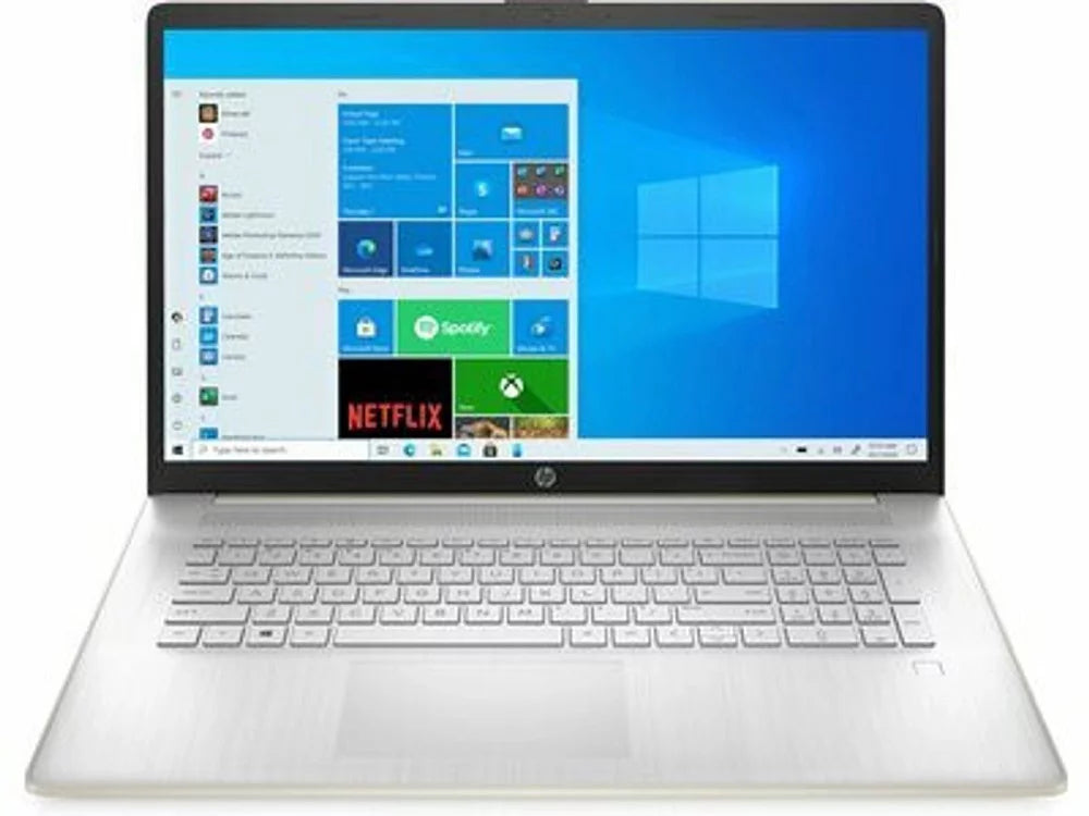 Restored  17CN0102DSREF 17.3" 1600x900 + Intel Pentium Gold 7505 DualCore Processor 12GB  256GB  Intel  Graphics Windows 11 Home Laptop Pale Gold (Refurbished)