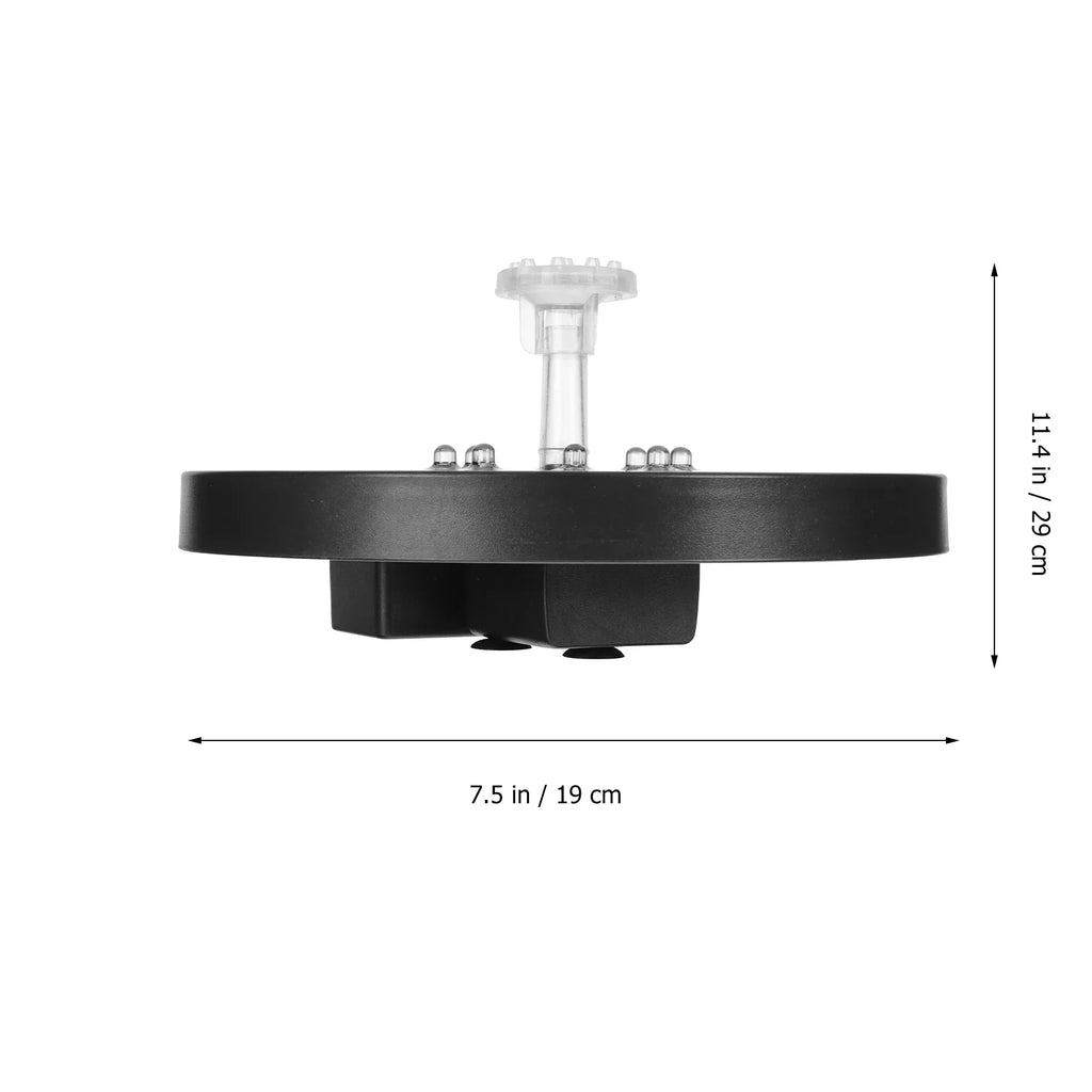 Guichaokj 1 set of Outdoor Solar Fountain Creative Fountain Pond Fountain with  Light
