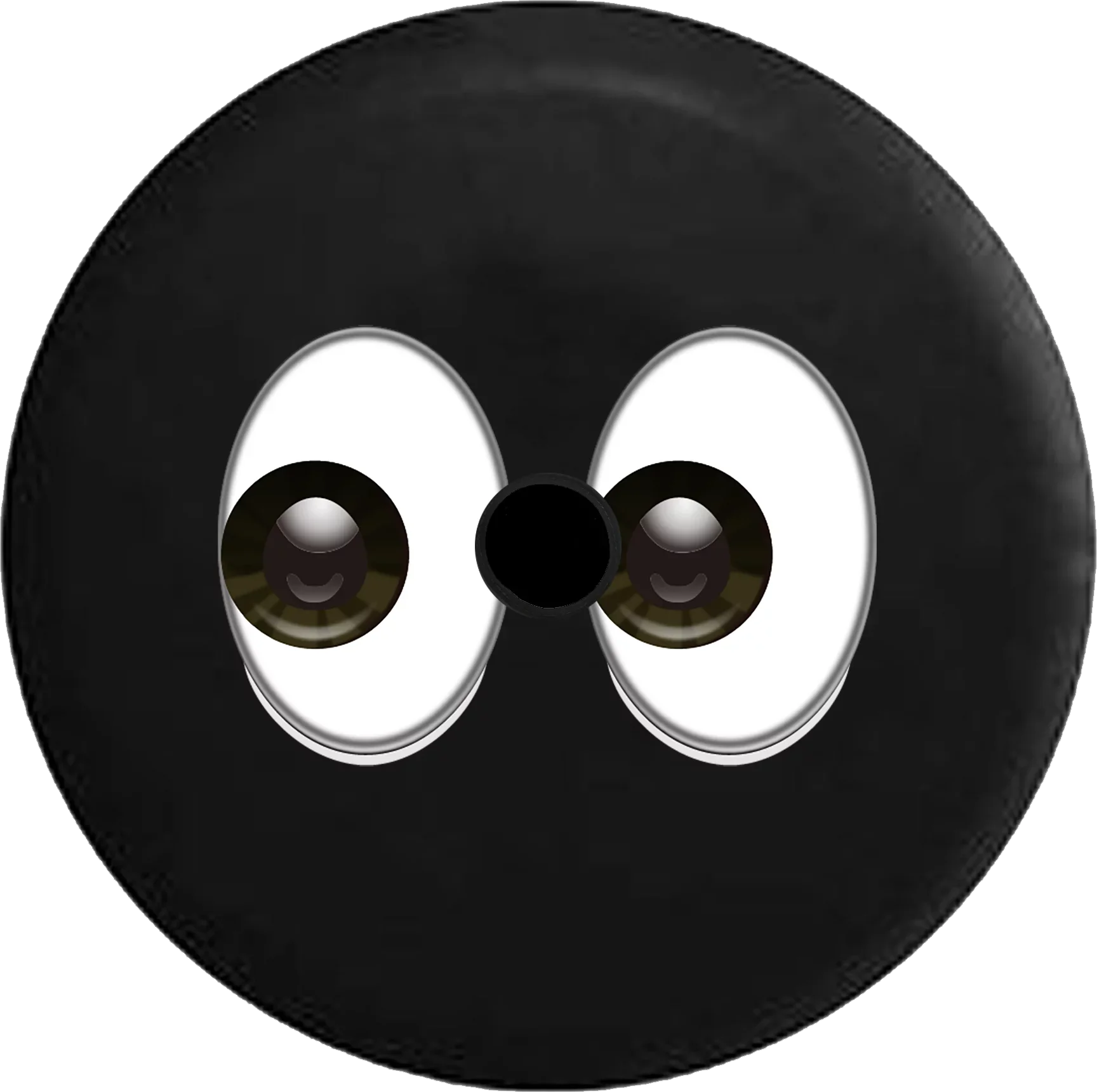 2018 2019 Wrangler  Backup Camera Text Emoji Eyes Eyeballs Spare Tire Cover for Jeep  32 Inch