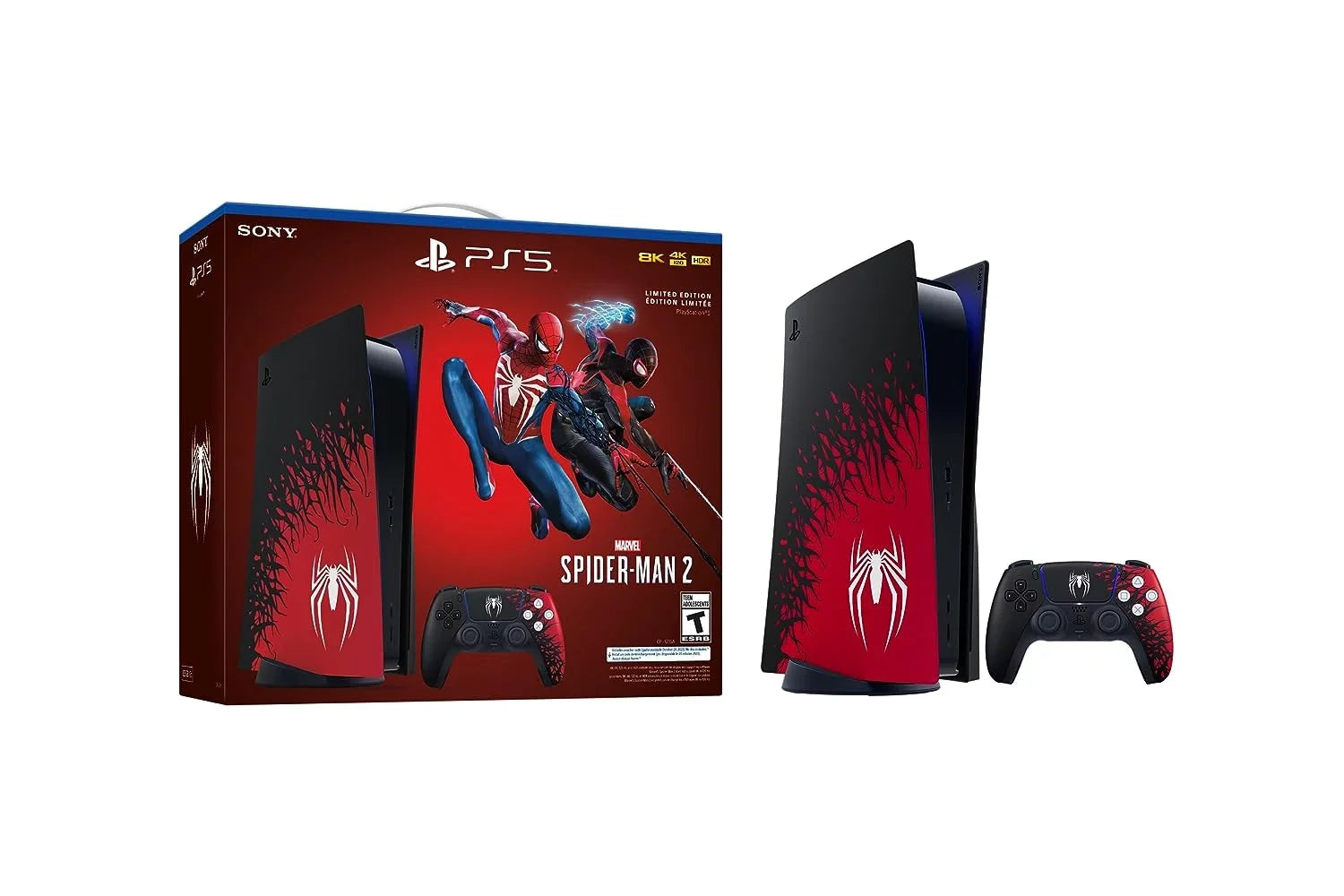 Restored Sony Interactive Entertainment -1215A PlayStation 5 Console Marvel's Spider-Man 2 (Refurbished)