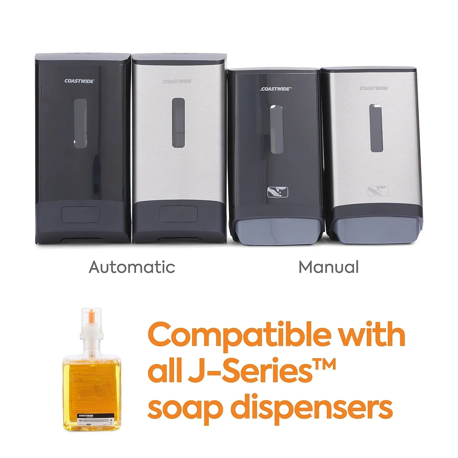 '-Series Antibacterial Foam Hand Soap Citrus 1200 mL 2/Carton -