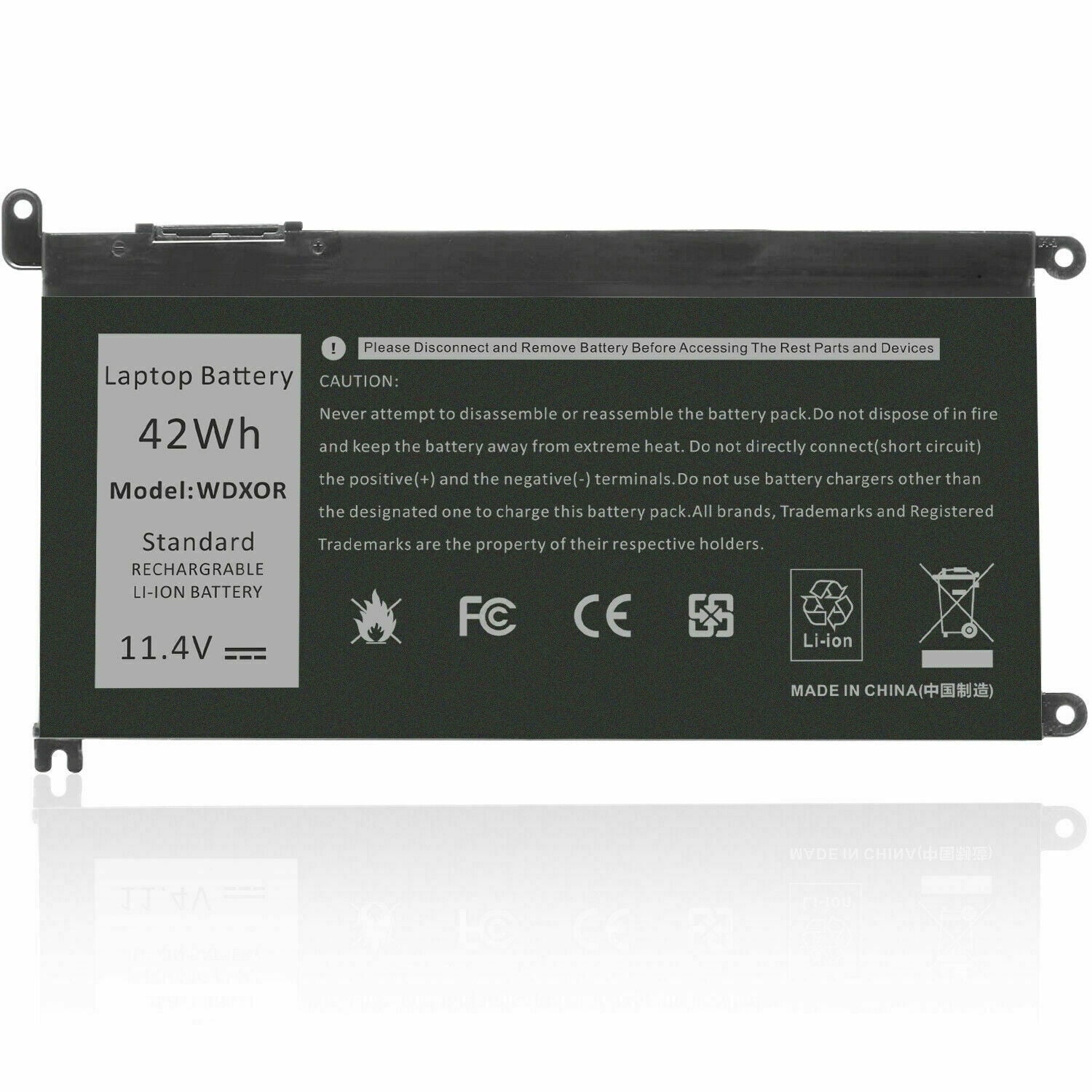 42Wh Battery For  Inspiron 15 5567 5568 13 5368 7368 7569