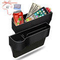 2 Pack Car Seat Gap Filler Organizer,Multifunctional Car Seat Organizer with Cup Holders 2 Seat Hooks for Drink,Car Organizer Front Seat