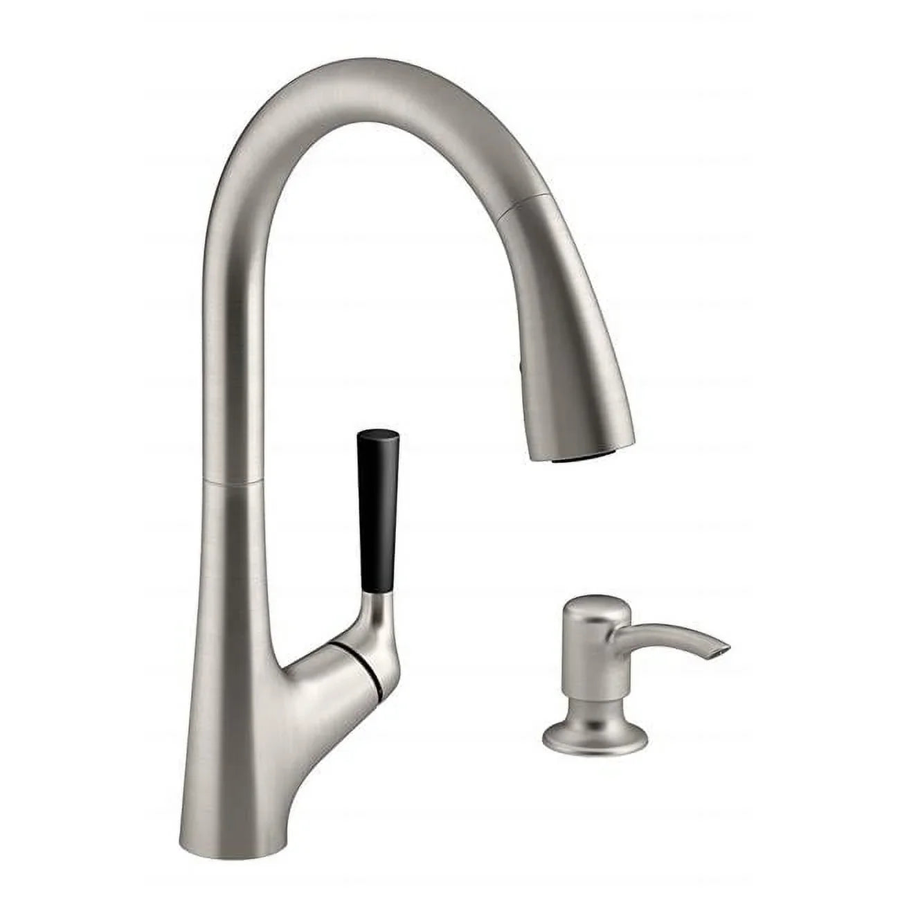 Kohler -- Vibrant Stainless Steel Malleco Pull-Down Kitchen Faucet Kit
