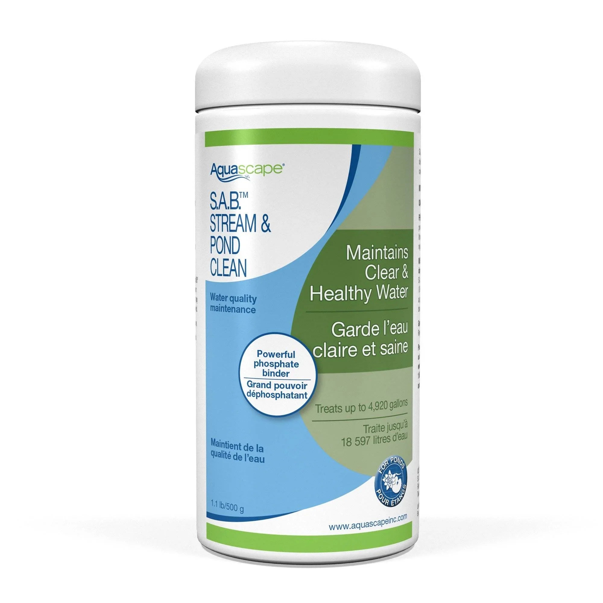 Aquascape 98900  Stream & Pond Natural Cleaner Solution Treatment, 1.1 Pounds