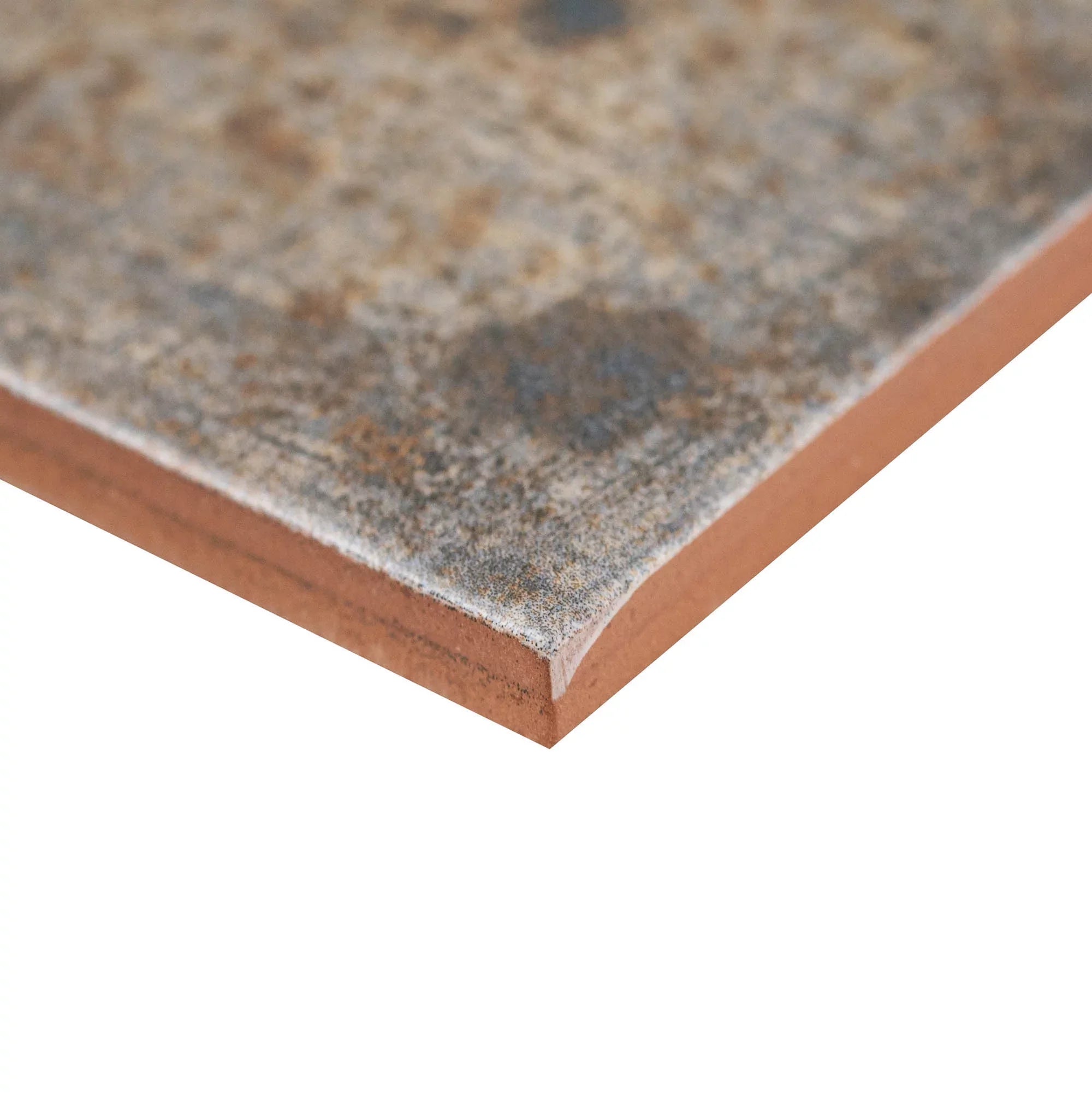 Marza Rust 4 In.  12 In. Glossy Ceramic Brown Subway Wall Tile