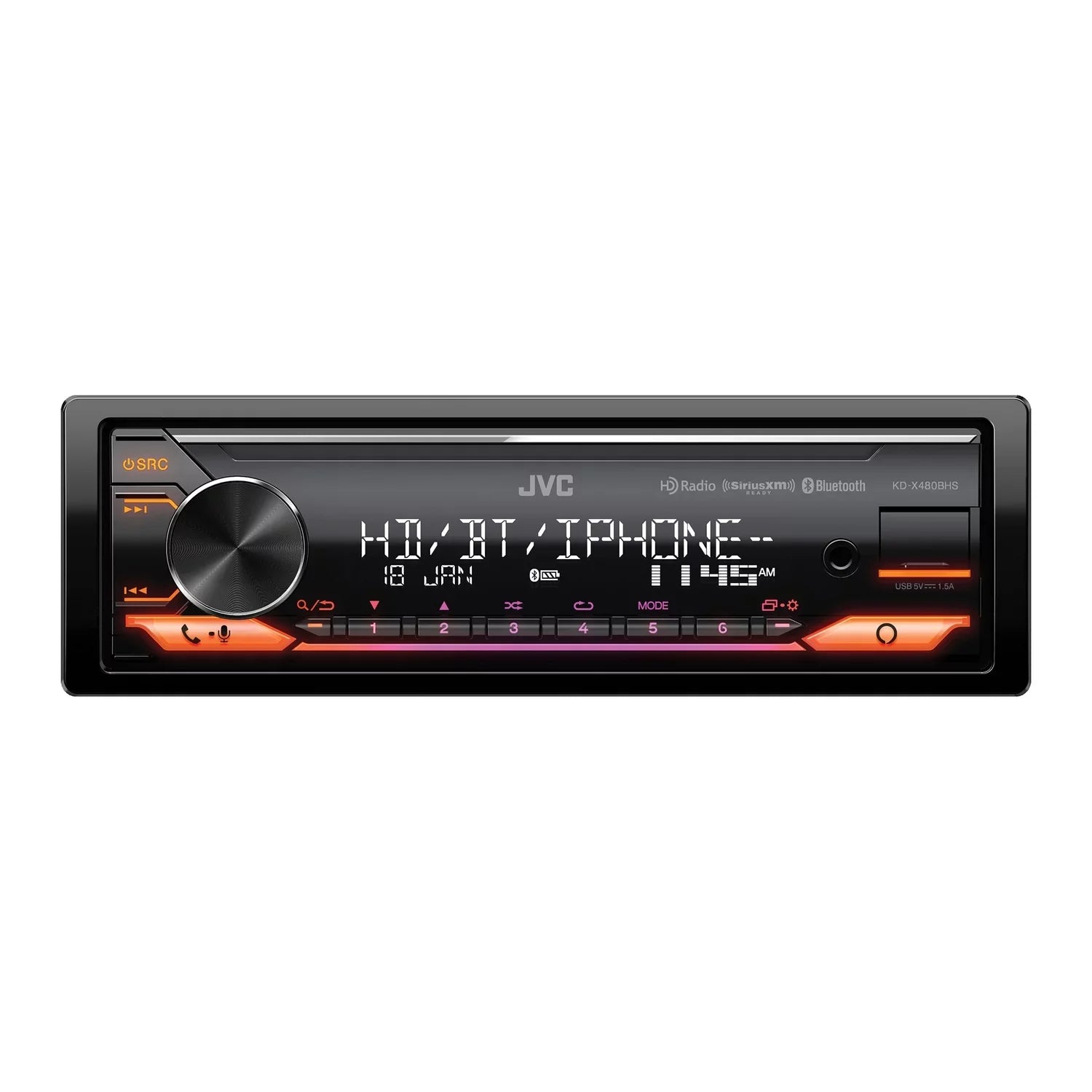 '- - Car In-Dash Unit, Single- Digital Media Receiver with Bluetooth, Alexa Built-in,  Radio, and SiriusXM Ready