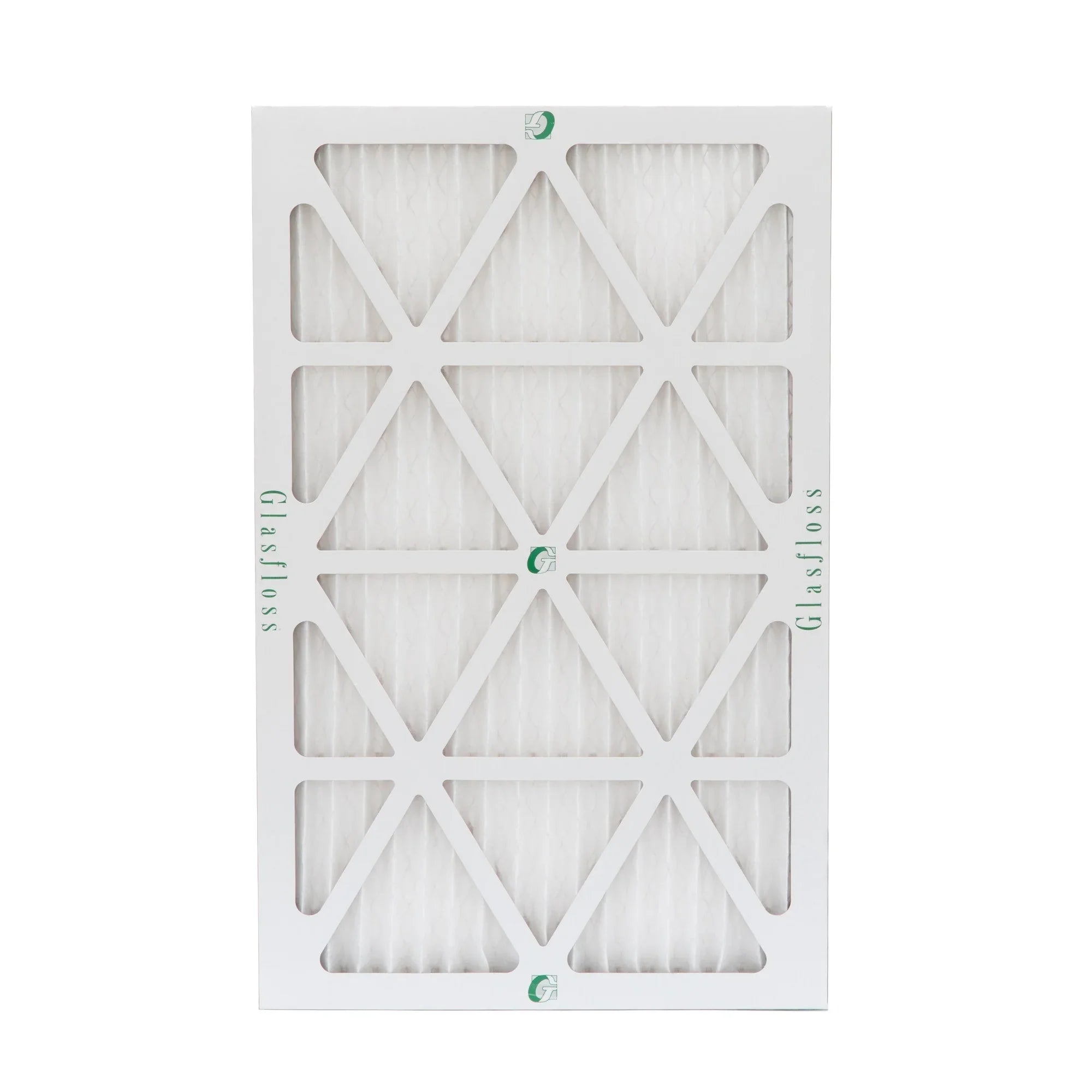 10x24x1  10 Pleated  Air Filters by Glasfloss. ( Quantity 5 ) Exact Size: 9-1/2 x 23-1/2 x 7/8