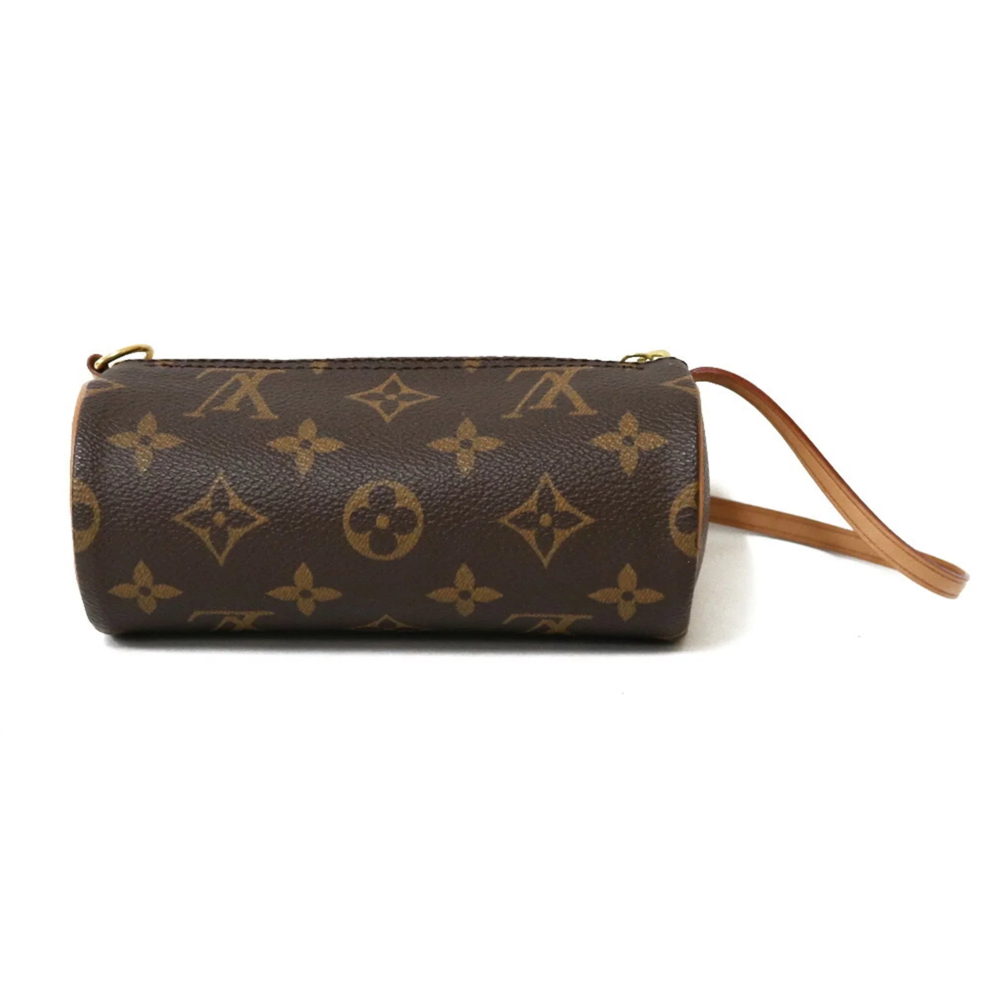 Pre-Owned   Shoulder Bag Monogram Papillon 30  Brown Women's Canvas (Good)