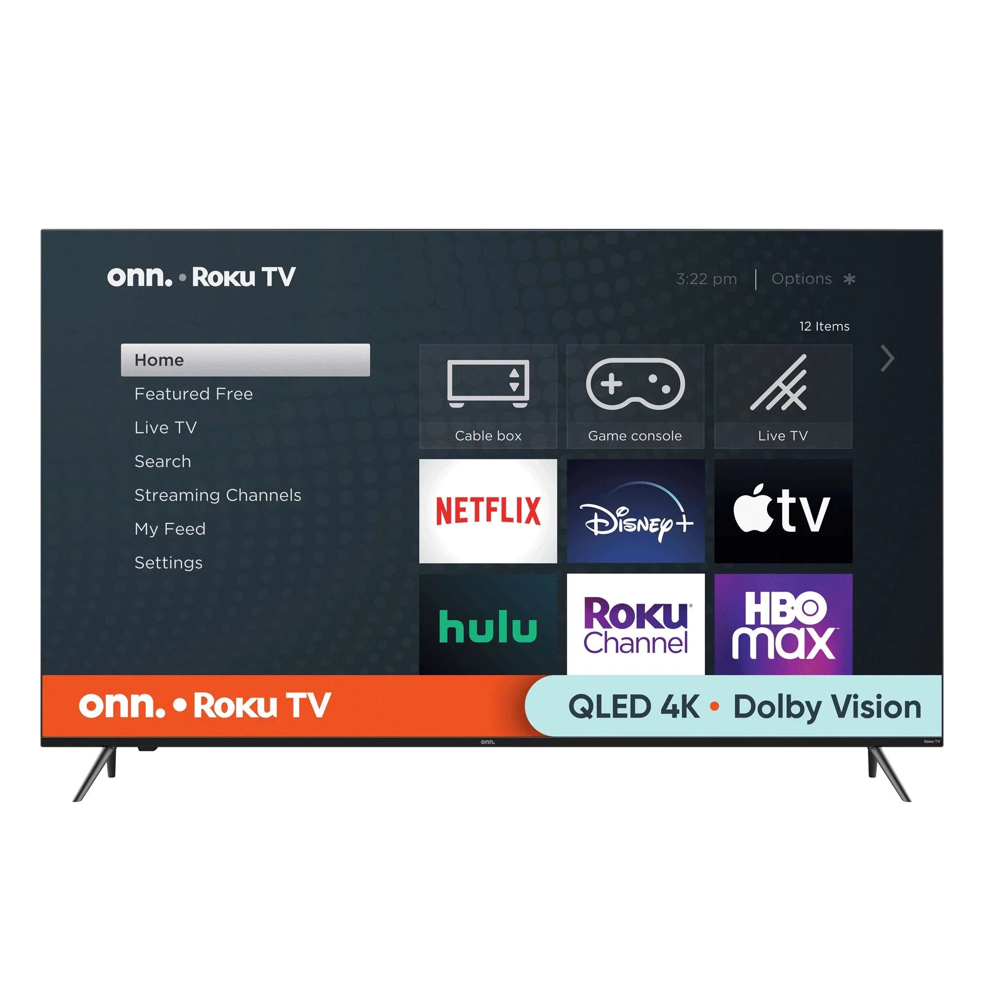 Restored Onn. 65" Class 4K (2160p) Smart   (100071705) (Refurbished)
